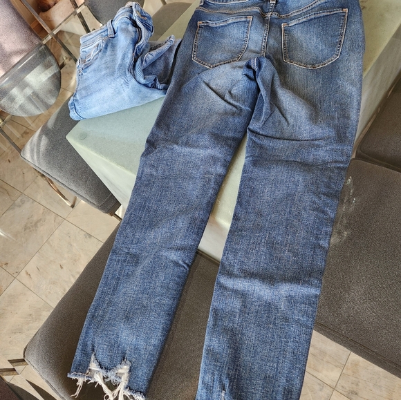 ZARA Set of 2 Mid Rise Skinny Stretch Jeans Size 6 - Picture 14 of 15